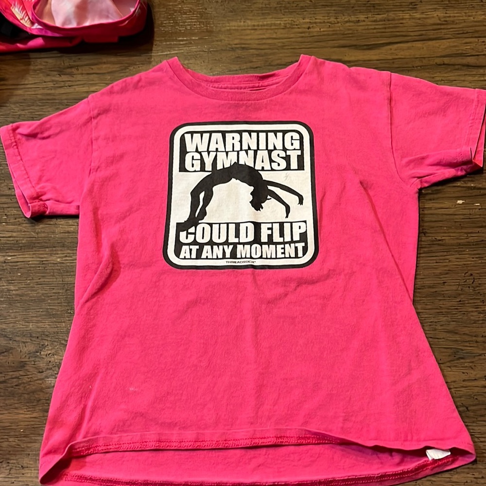 Girls T-shirt Gymnastics